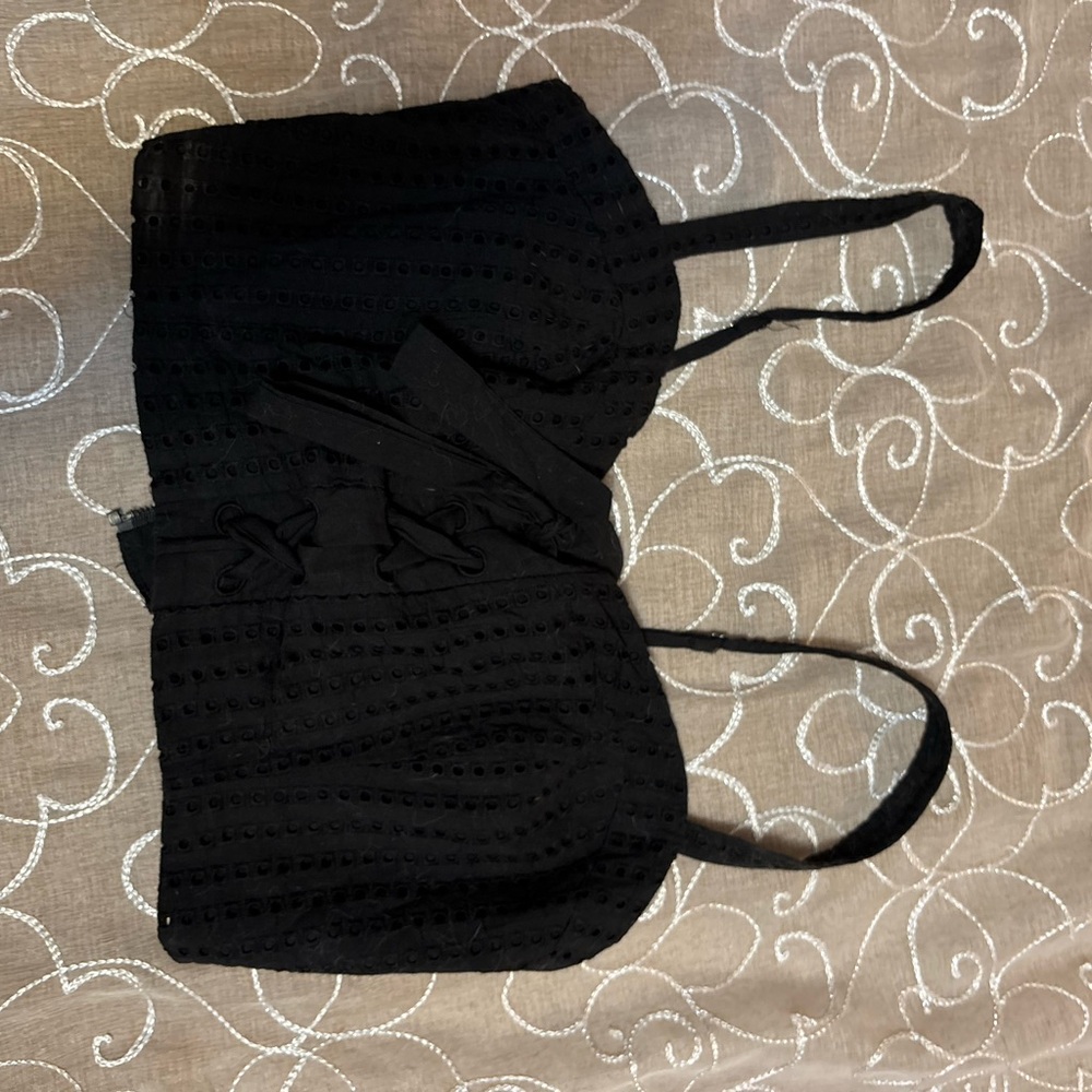 Elegant Black Lace Bralette
